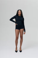 Manga Longa Crew Neck