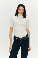 Blusa Gola Manga Média